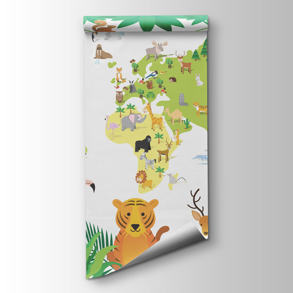 Jungledieren rond de wereld — productweergave