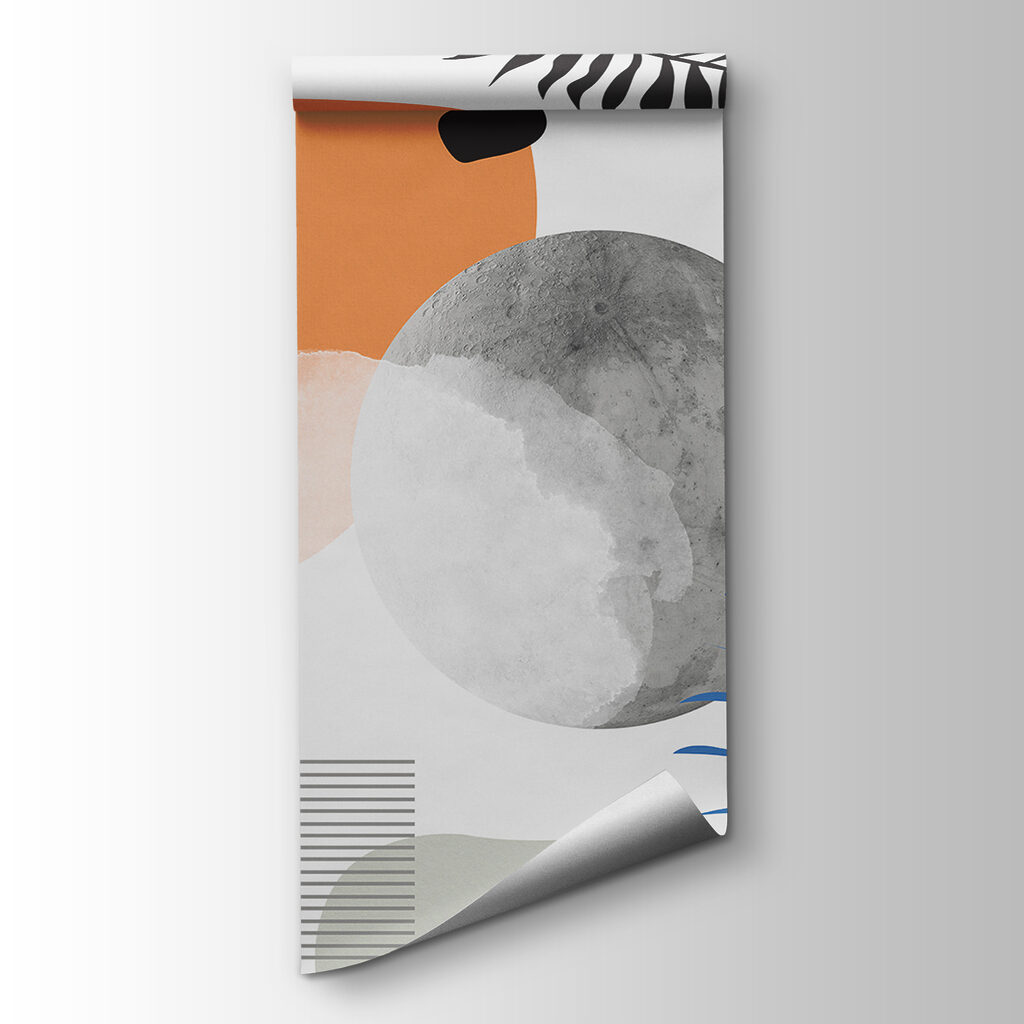 Losse vormen met blauw — productweergave