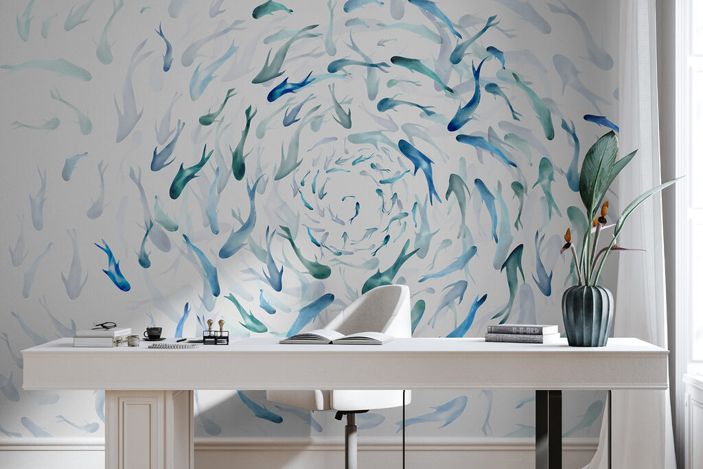 Vissen in een draaikolk — interieur 2