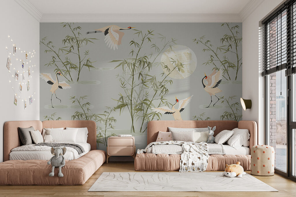 Kraanvogels onder de maan — interieur 3