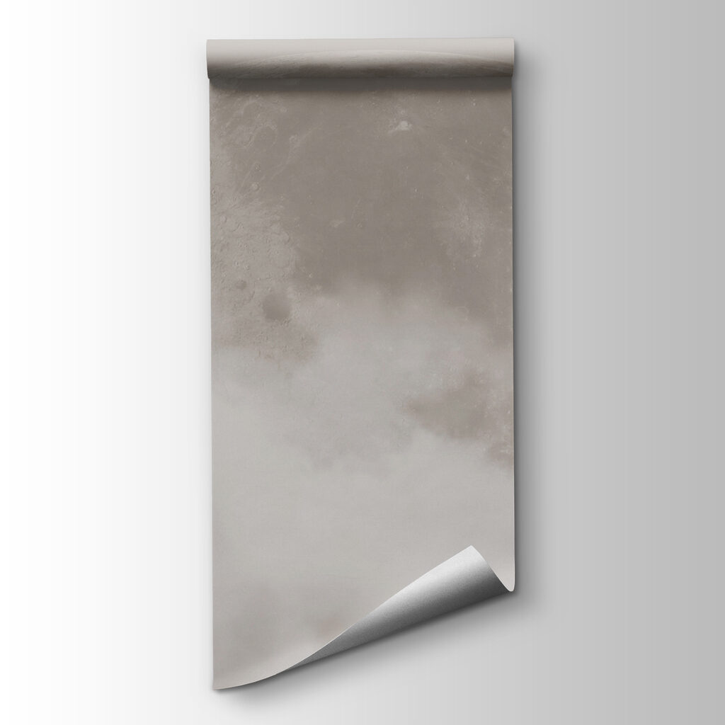 Maan verdwijnt achter wolken — productweergave