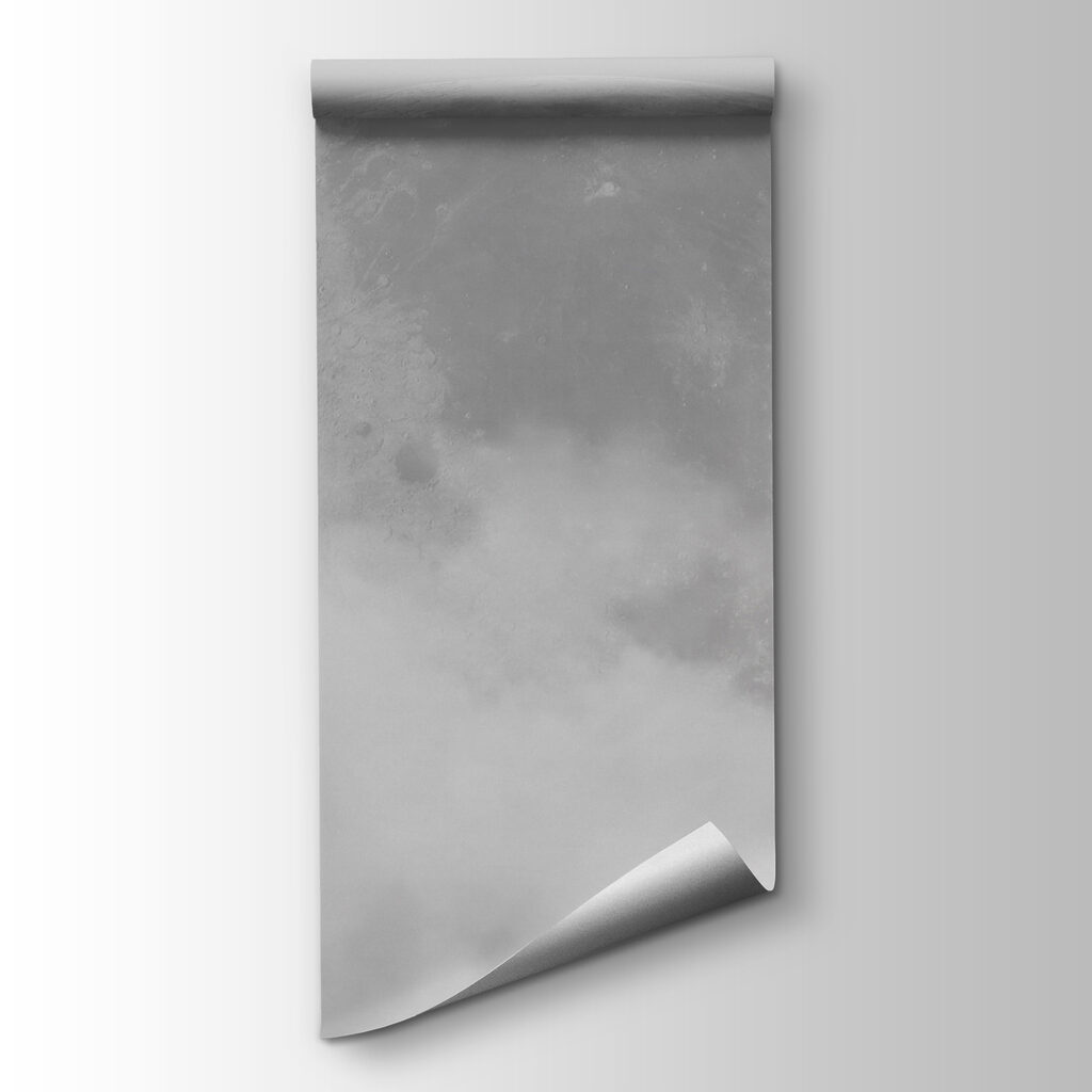 Een maan in de wolken — productweergave