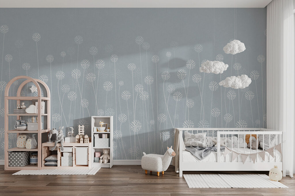 Pluisjes op dunne stelen — interieur 2