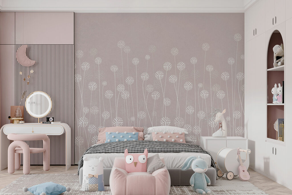Pluisjes op dunne stelen — interieur 2