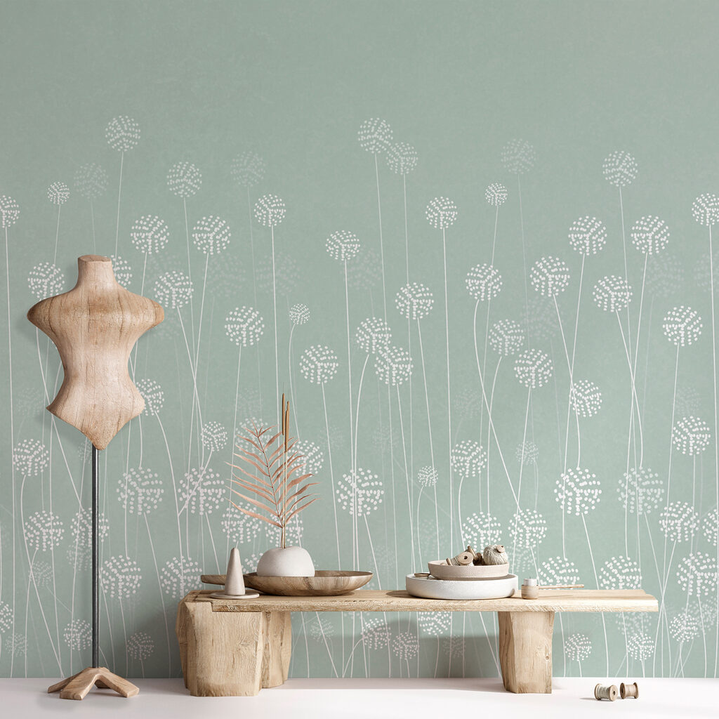 Pluisjes op dunne stelen — interieur 1