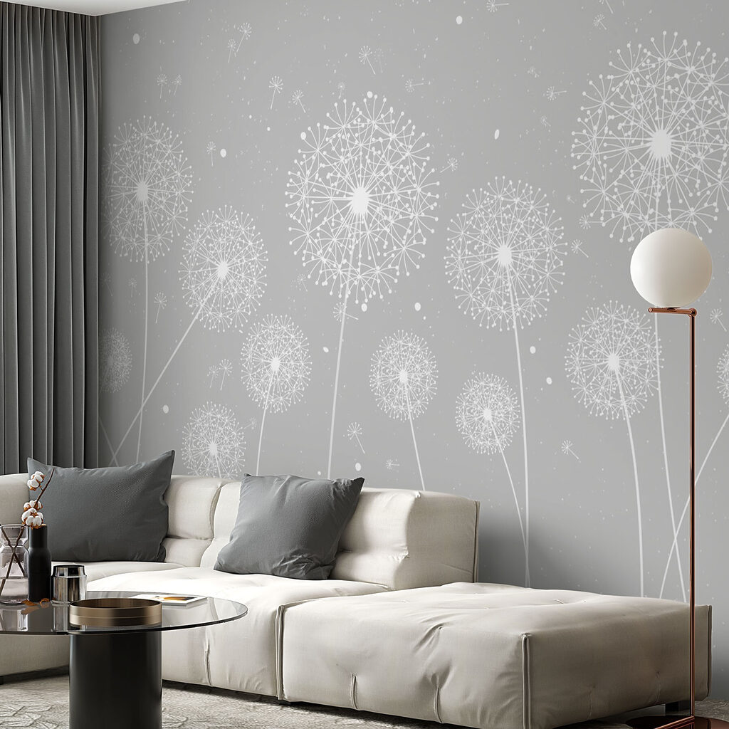 Pluisbollen met kruiselende stelen — interieur 4