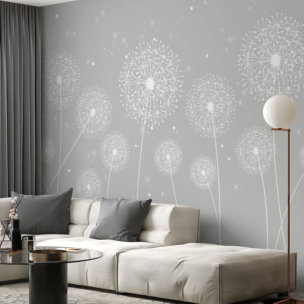 Pluisbollen met kruiselende stelen — interieur 2