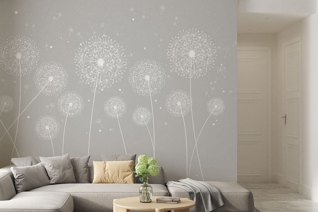 Pluisbollen met kruiselende stelen — interieur 3