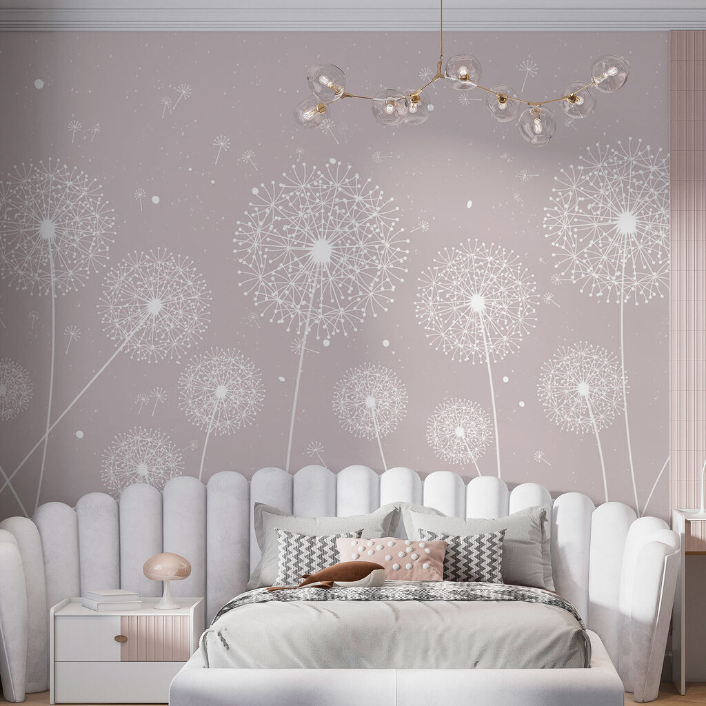 Pluisbollen met kruiselende stelen — interieur 3