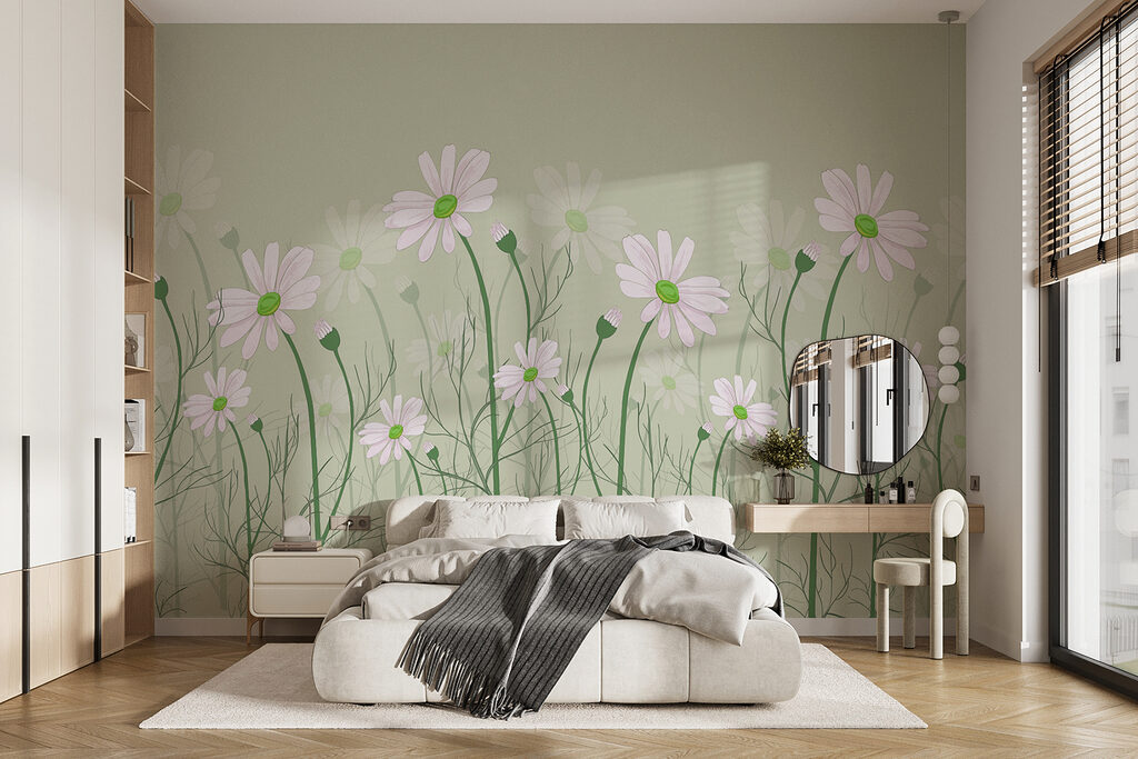 Margrieten op slanke lijntjes — interieur 1