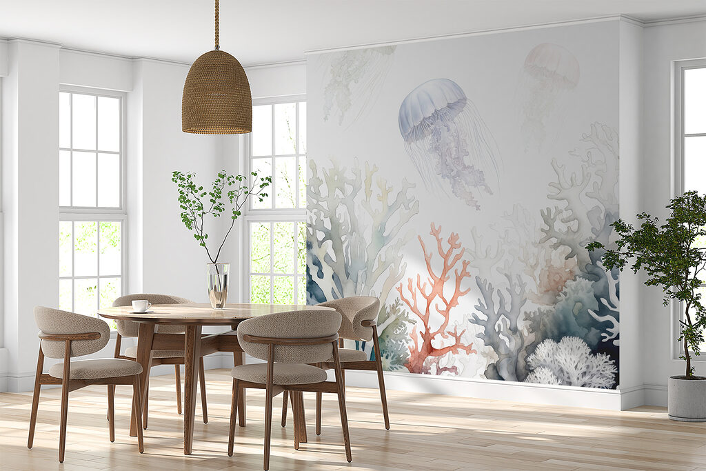 Een groep kwallen en koralen — interieur 2