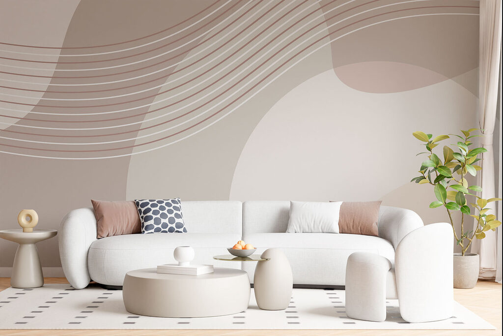 Golvende ribbels over aardevormen — interieur 1