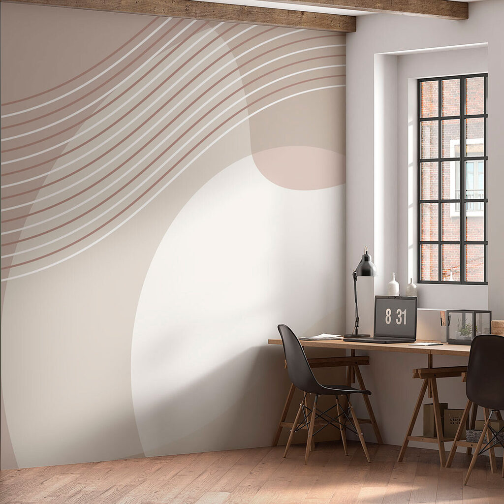 Golvende ribbels over aardevormen — interieur 2