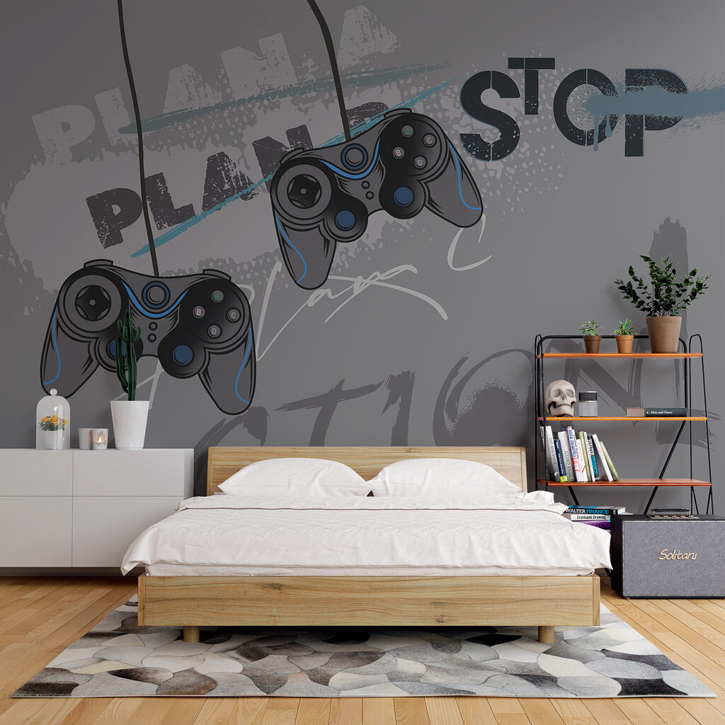 Controllers tussen grafische woorden — interieur 3