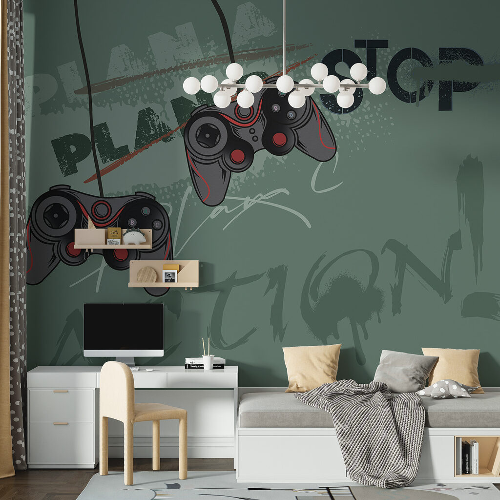 Controllers tussen grafische woorden — interieur 2