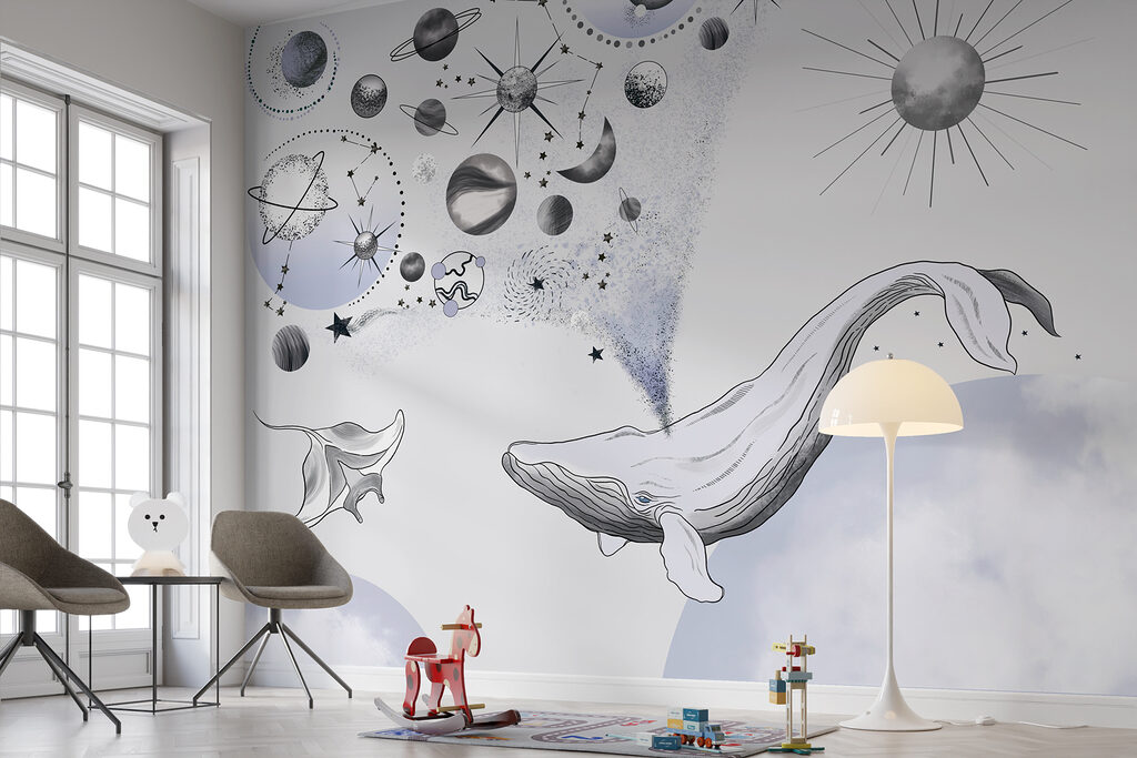 Walvis onder hangende planeten — interieur 1