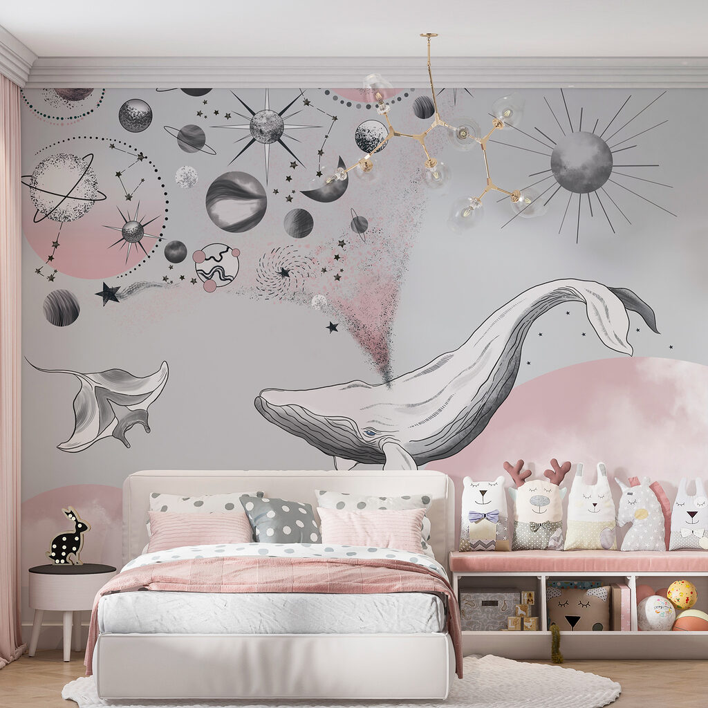 Walvissen in een planetenhemel — interieur 2