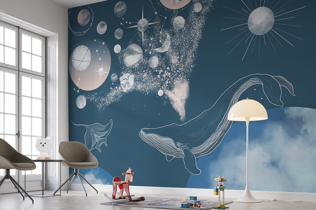 Walvissen in een planetenhemel — interieur 3