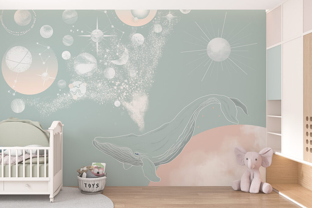 Walvissen in een planetenhemel — interieur 2