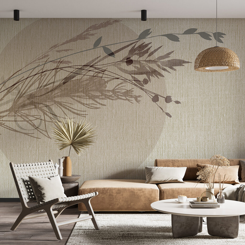 Grassen voor een zandcirkel — interieur 1