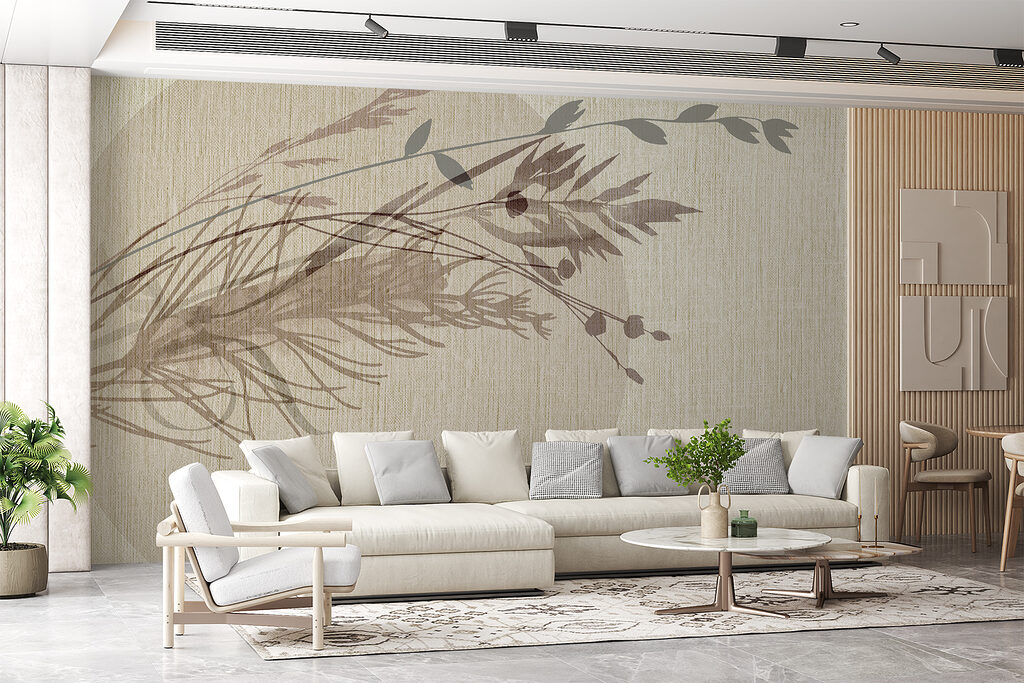 Grassen voor een zandcirkel — interieur 3