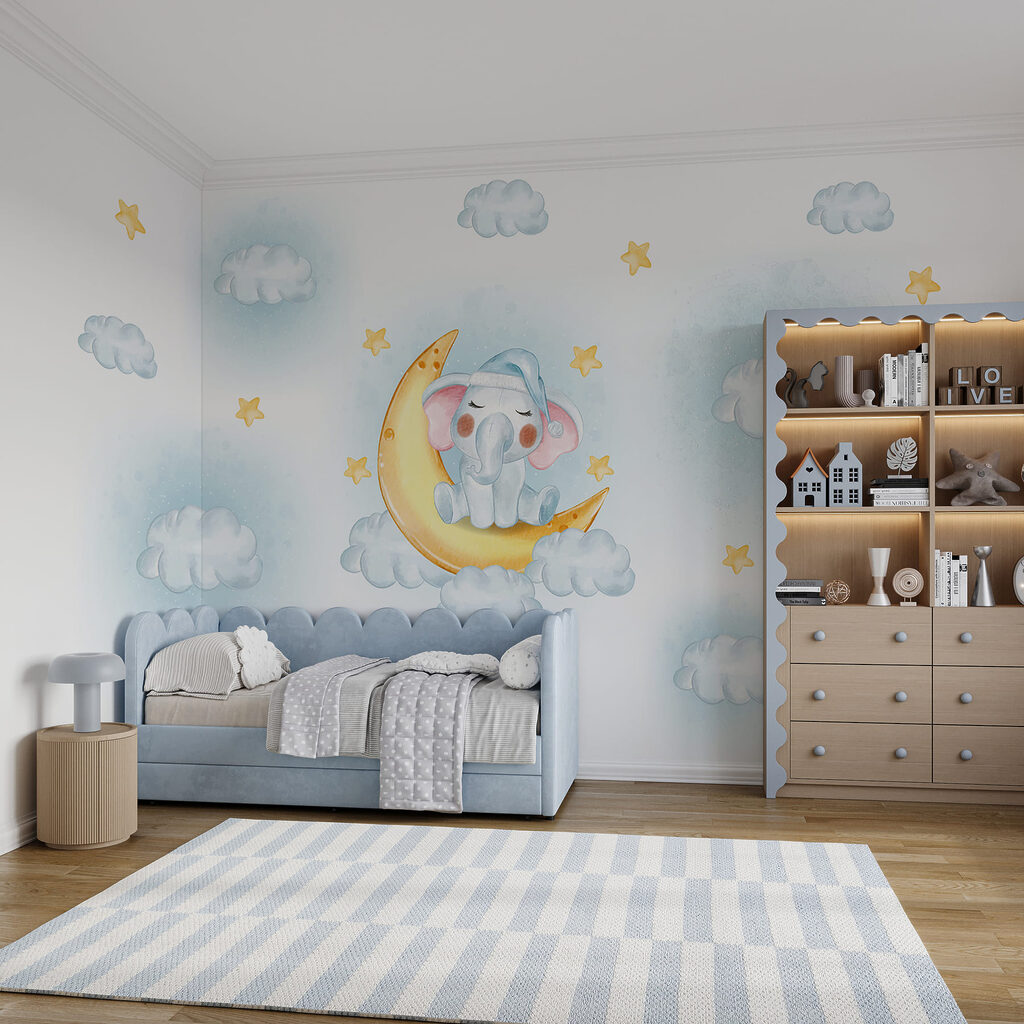 Olifantje op de maansikkel — interieur 1