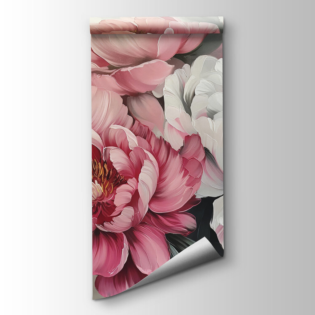Volle roze pioenen — productweergave