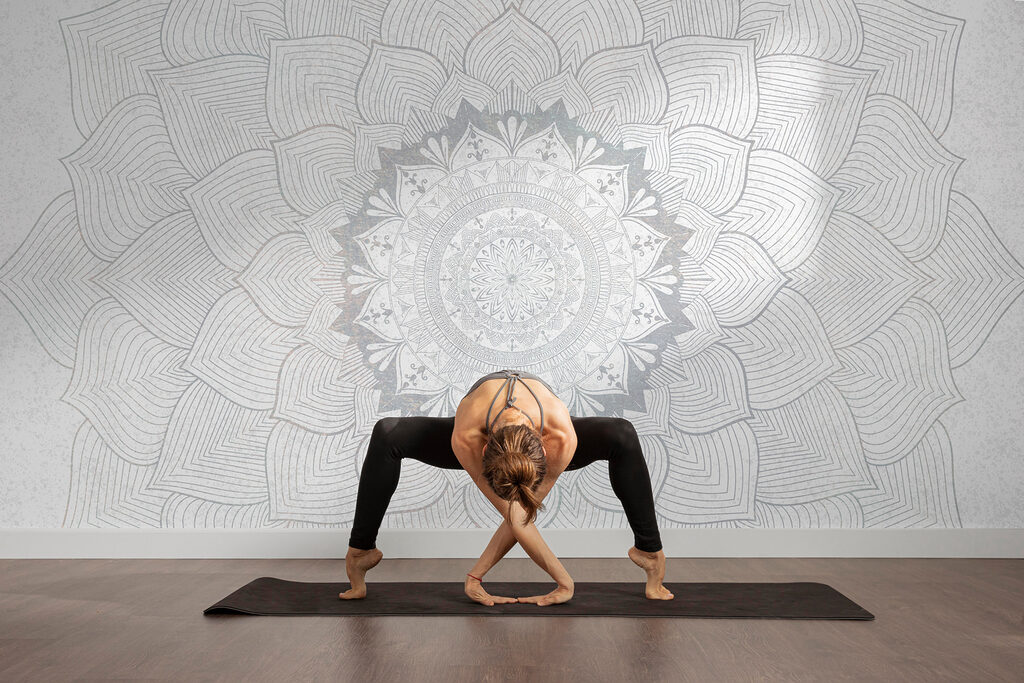 Witte en grijze mandala — interieur 3