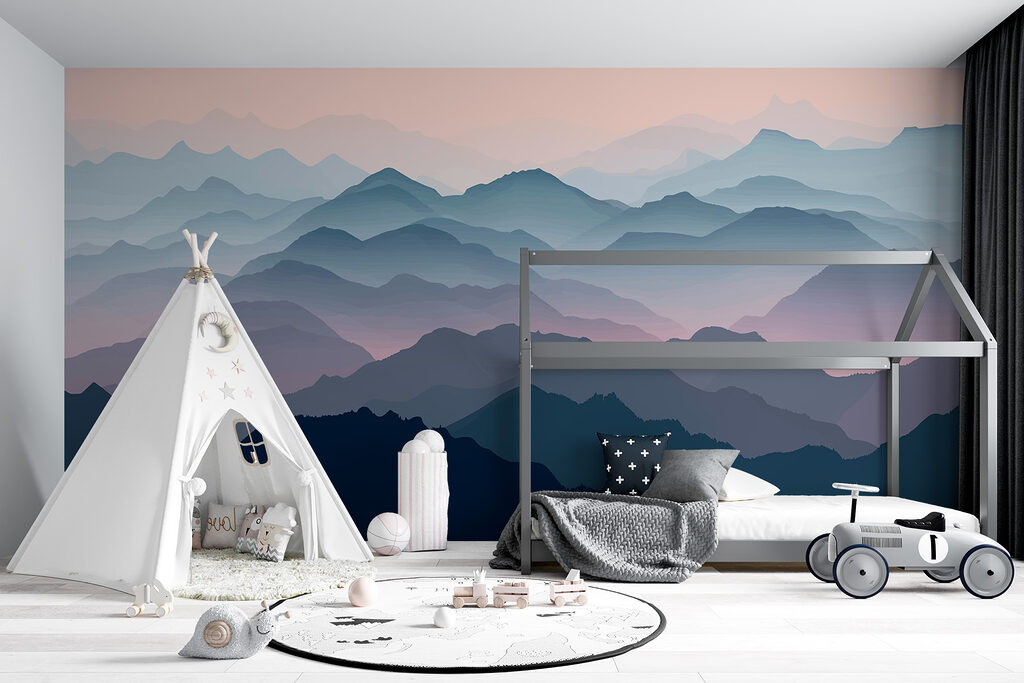 Berglagen in de verte — interieur 2