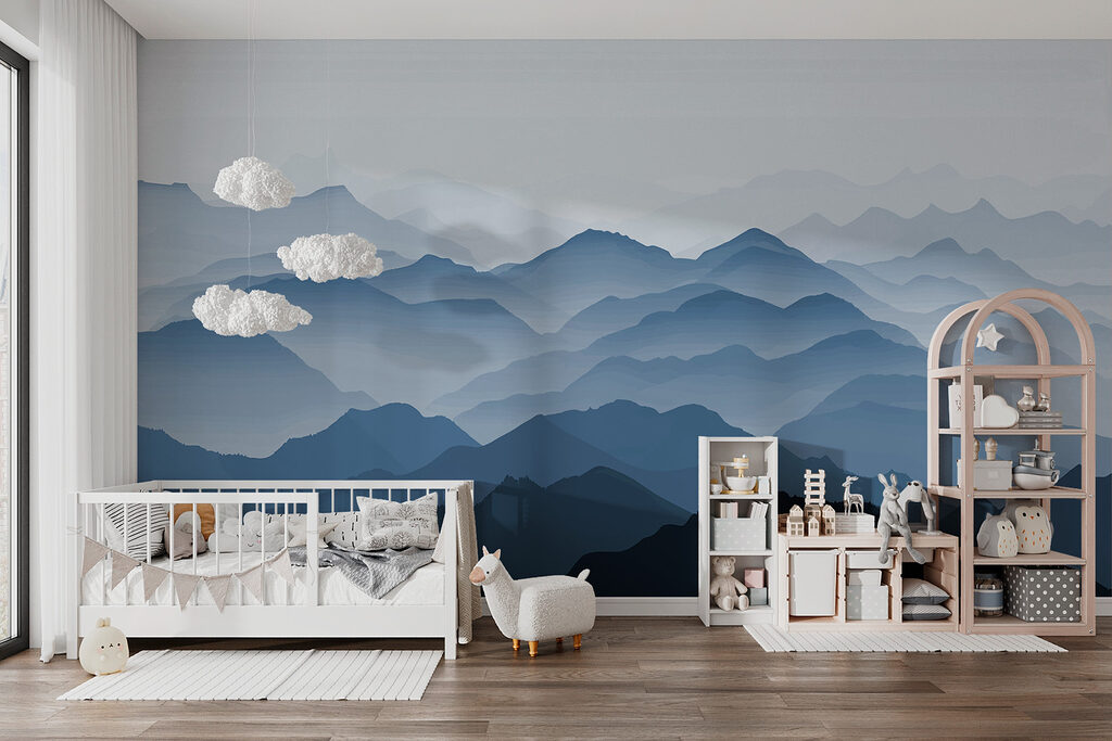 Berglagen in de verte — interieur 1