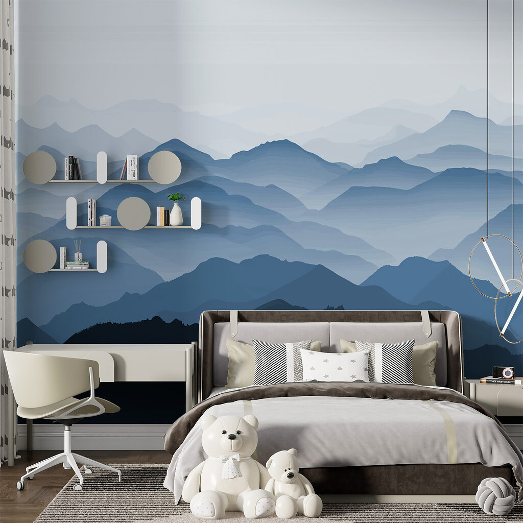 Berglagen in de verte — interieur 2