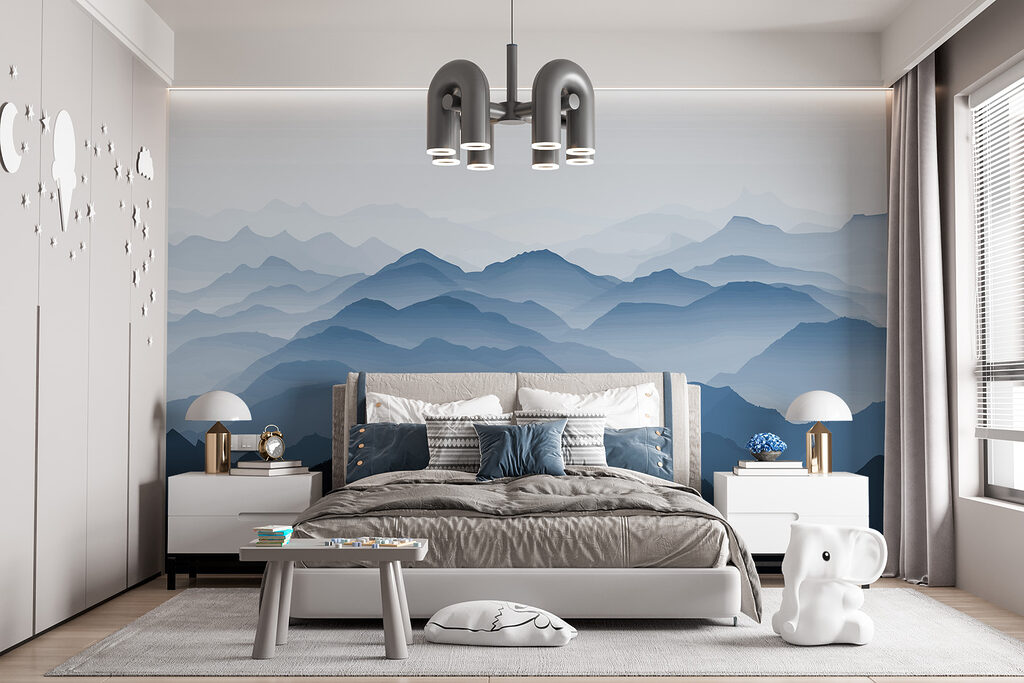 Berglagen in de verte — interieur 3