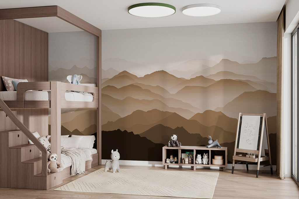 Berglagen in de verte — interieur 2