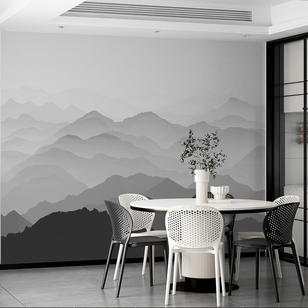 Berglagen in de verte — interieur 3