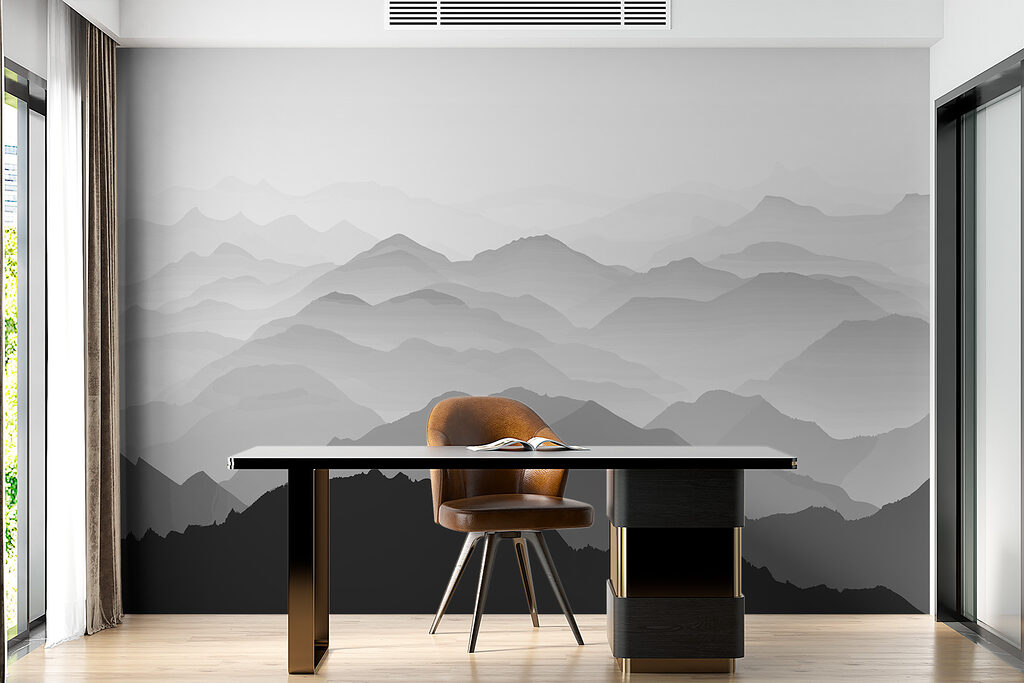 Berglagen in de verte — interieur 4