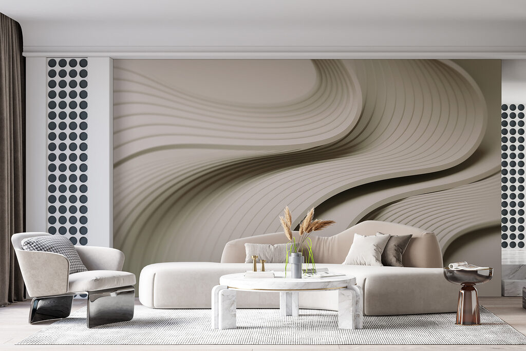 Ribbels in vloeiende bochten — interieur 1