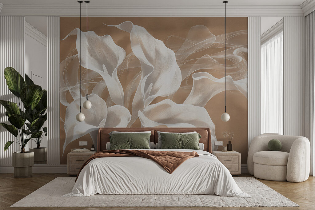 Witte kelken als rooksluiers — interieur 1