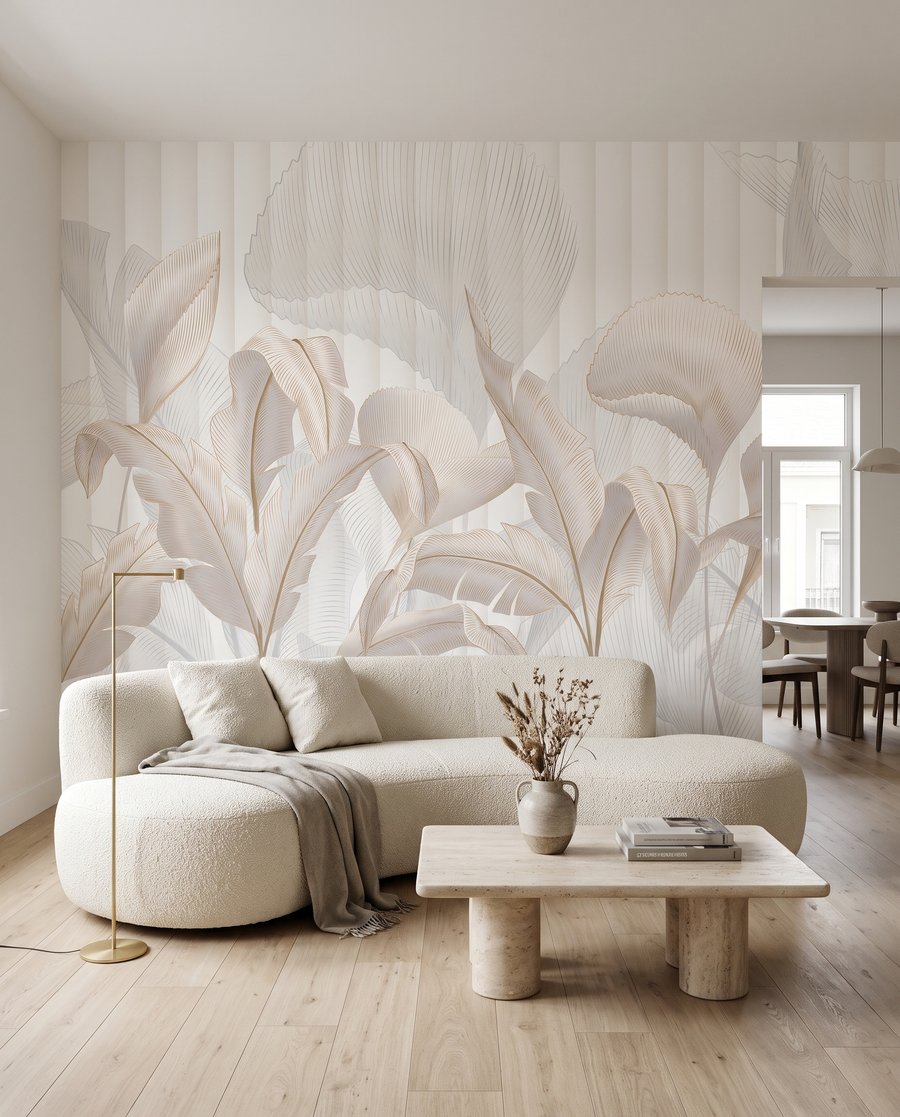 Witte kelken voor plooien in een interieur