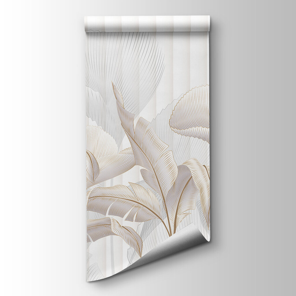 Elegant blad in zachte tinten — productweergave