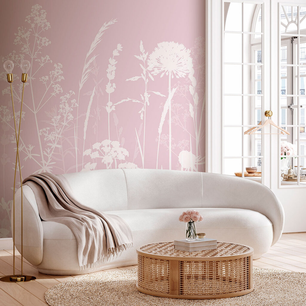Witte weide fijn getekend — interieur 1