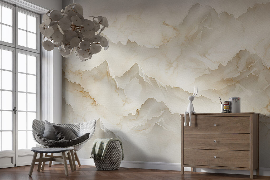 Berglagen in zachte roomtinten — interieur 5