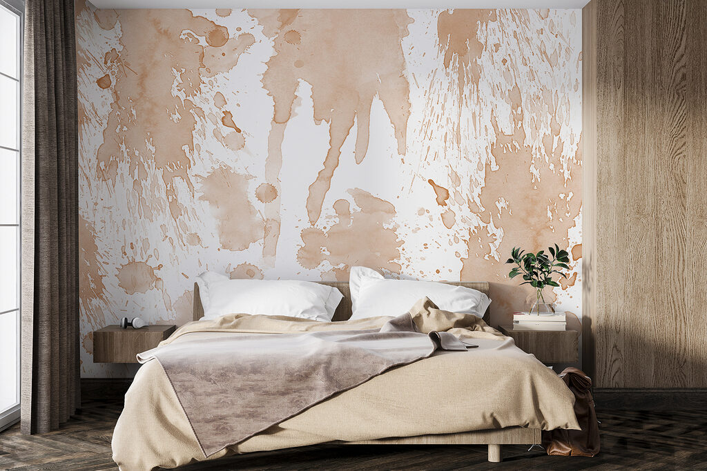 Verfspatten in vrije banen — interieur 2
