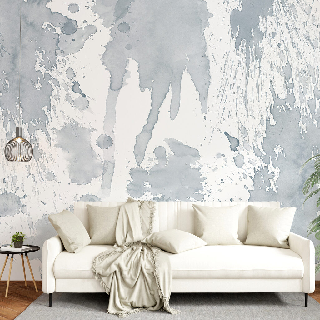 Verfspatten in vrije banen — interieur 2