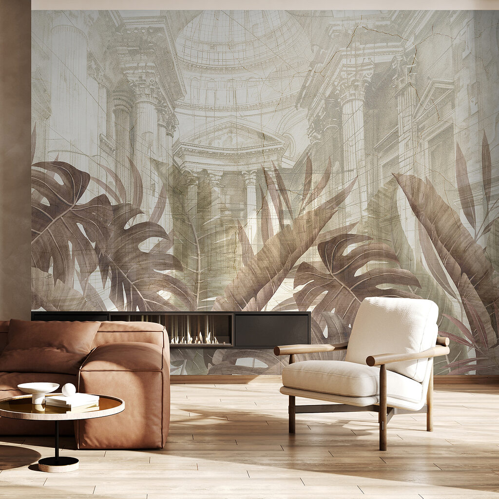 Bladeren voor getekende serres — interieur 4