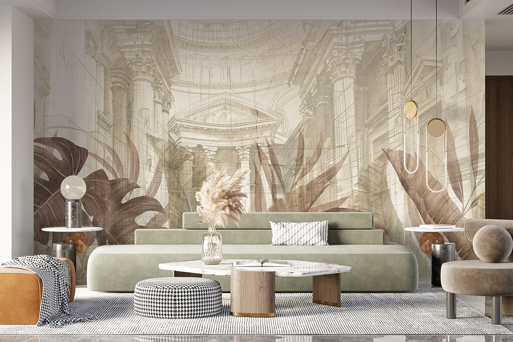 Bladeren voor getekende serres — interieur 5