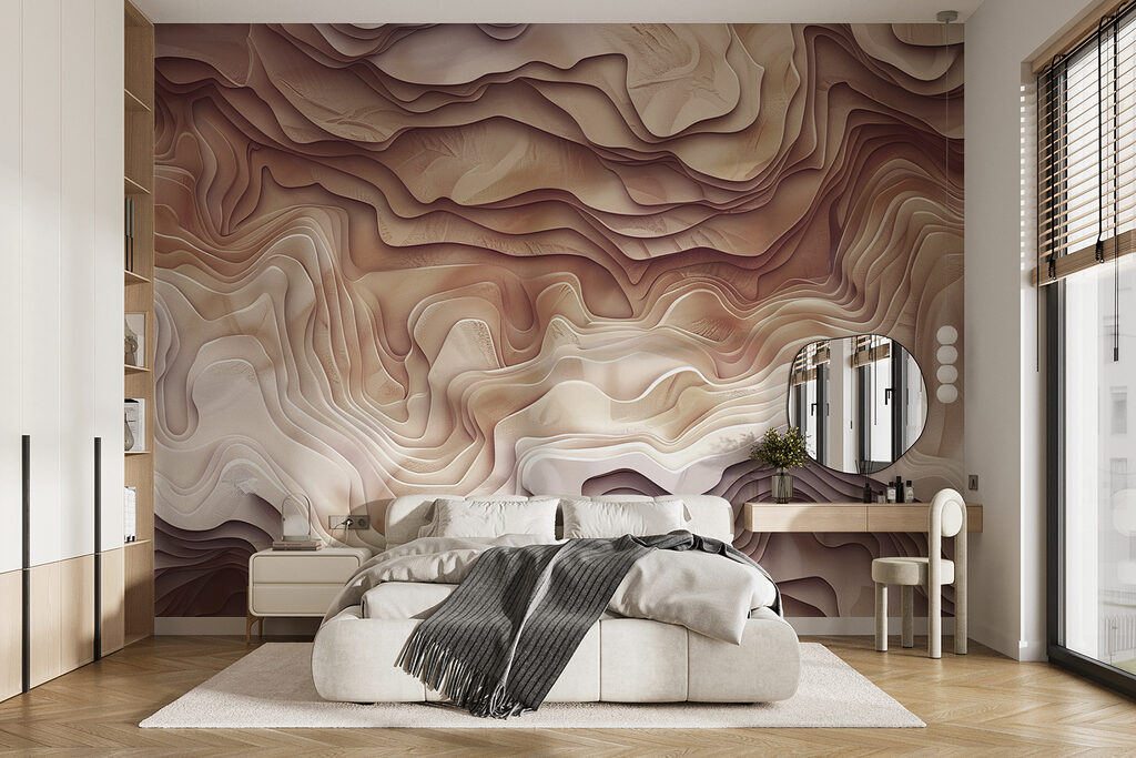 Golflagen in oudroze — interieur 1