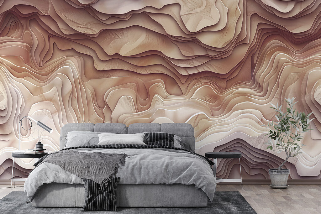 Golflagen in oudroze — interieur 2