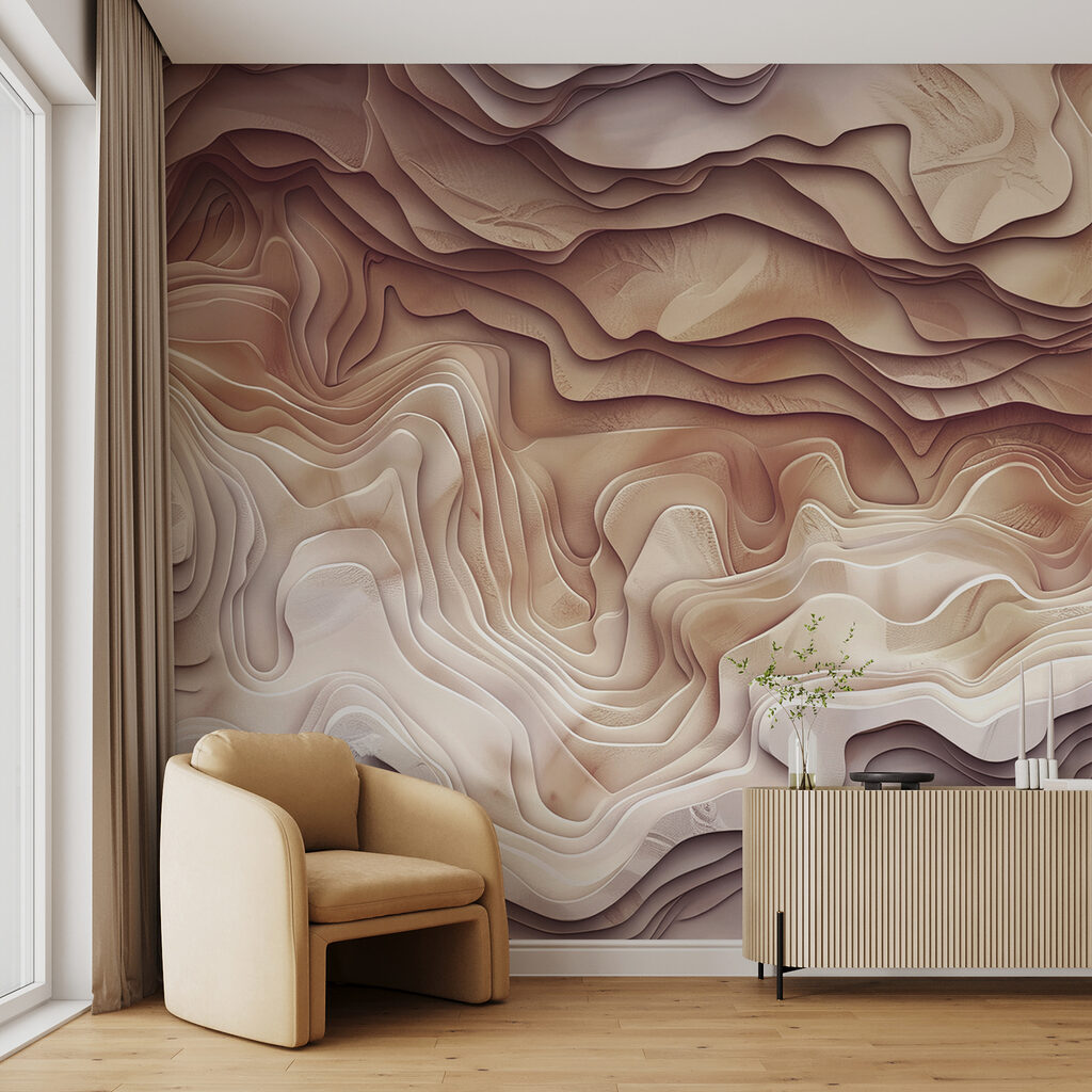 Golflagen in oudroze — interieur 4