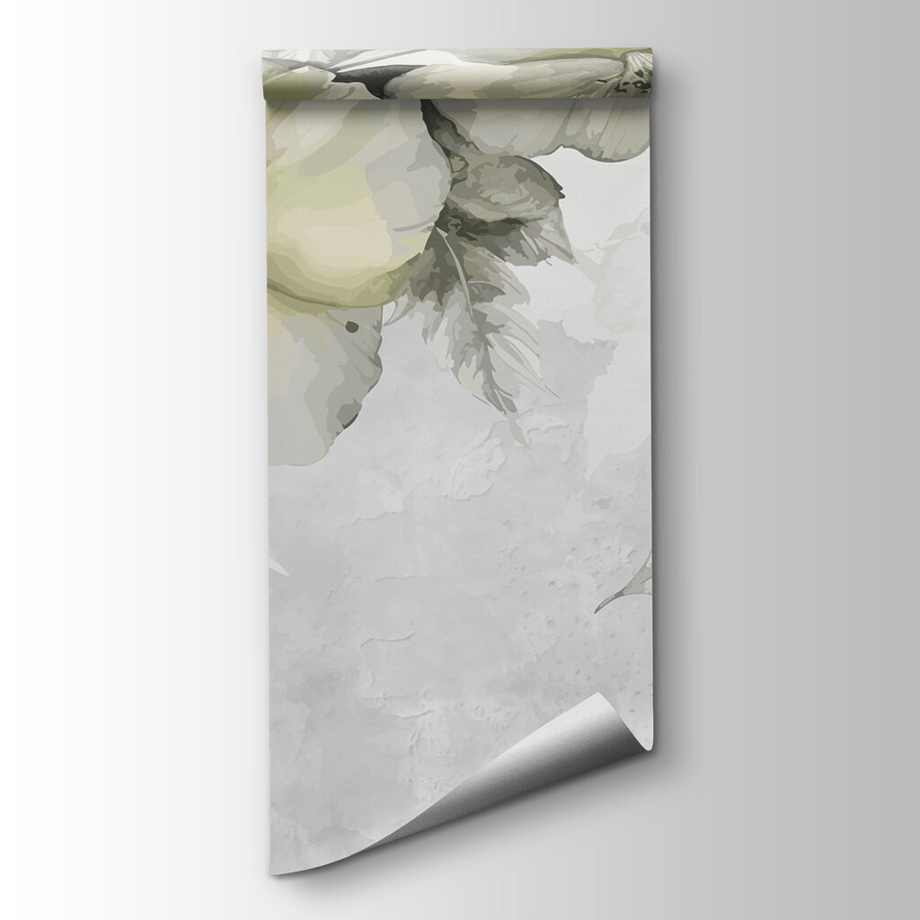 Verfijnde bloemen in zachte monochrome tinten — productweergave