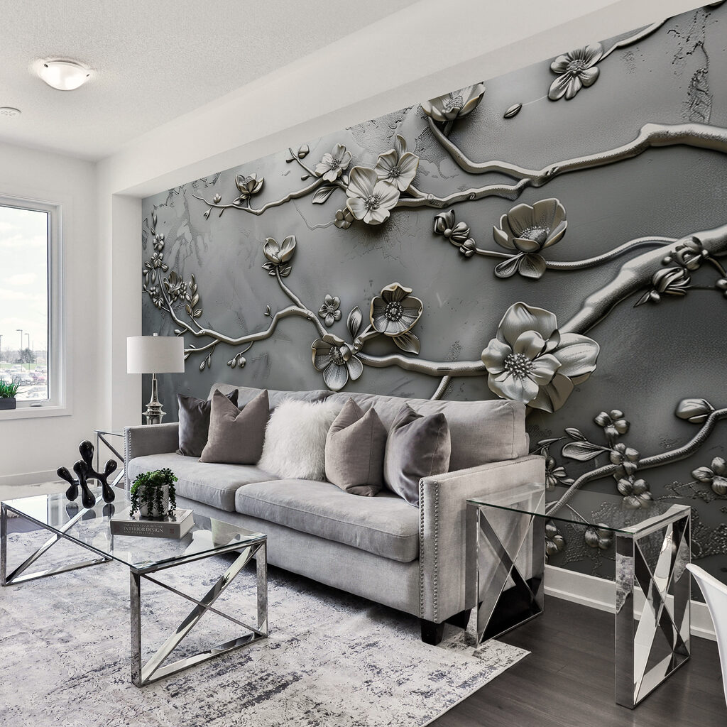 Bloesemlijnen met glanzende randen — interieur 4